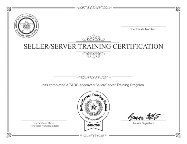 School 665-756 New Trainee Certificate