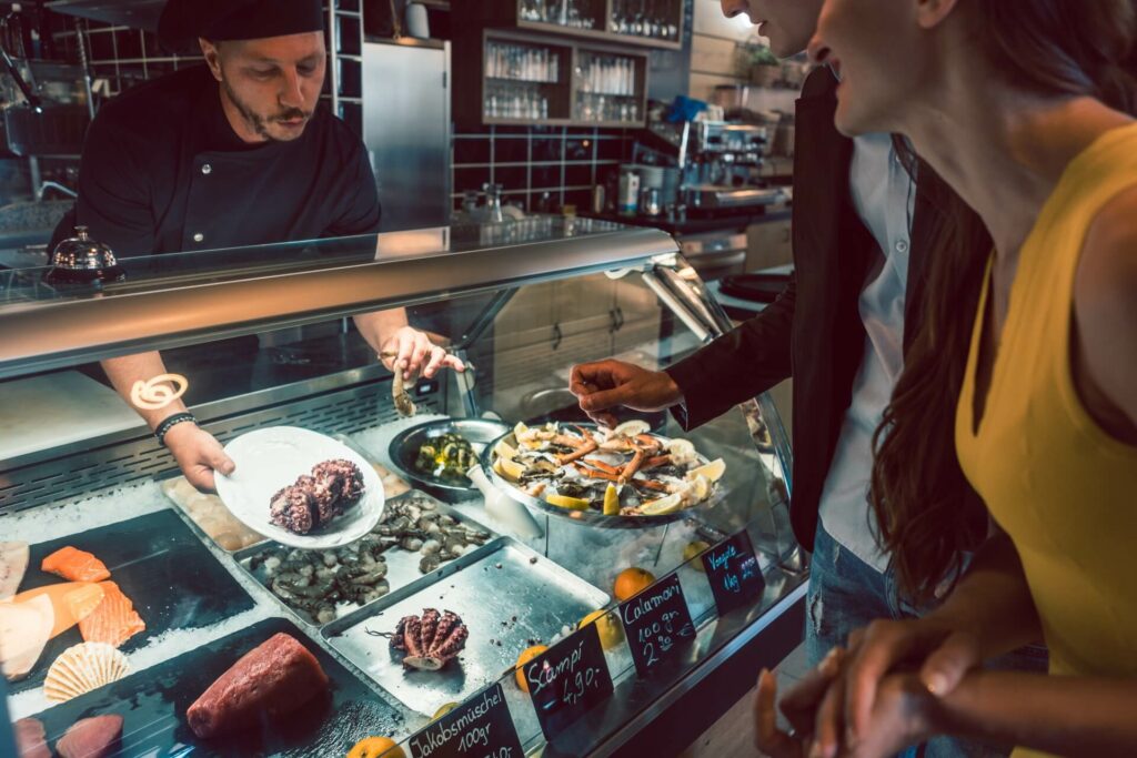 Refrigerated Seafood Photo To Understand What Is Temperature Control For Food Handlers